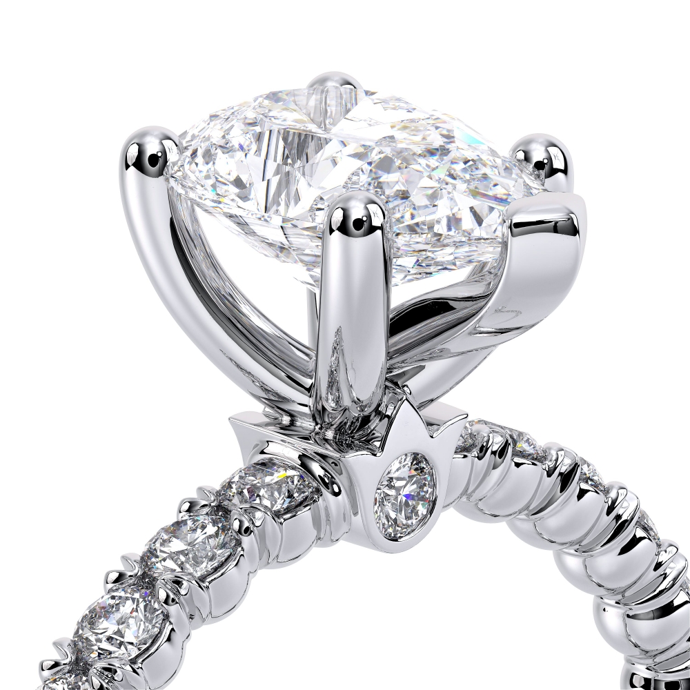 14K White Gold Renaissance-950PEAR Ring