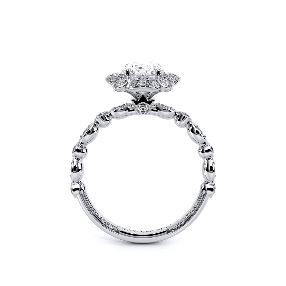 18K White Gold Renaissance-977-BOV Ring