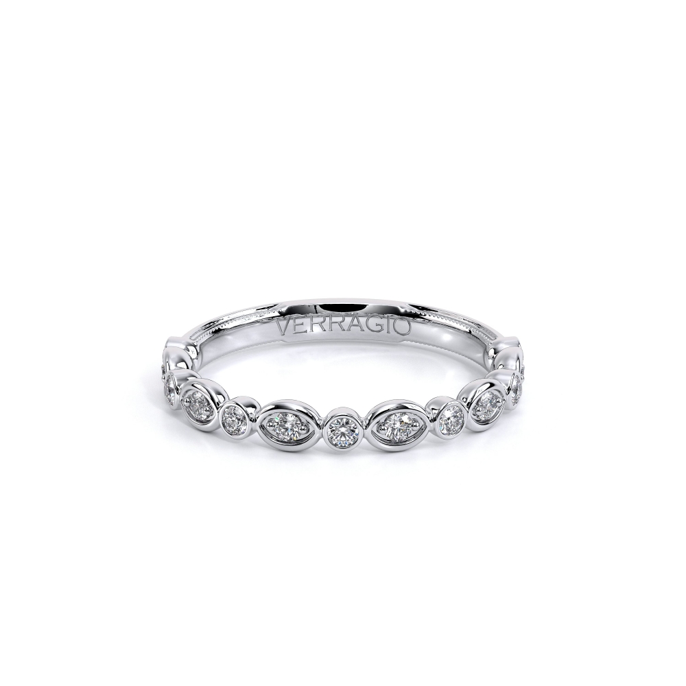 18K White Gold Renaissance-977W Band