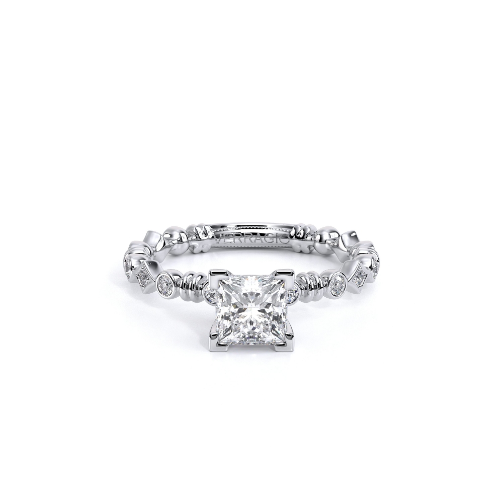 14K White Gold Renaissance-973-P Ring