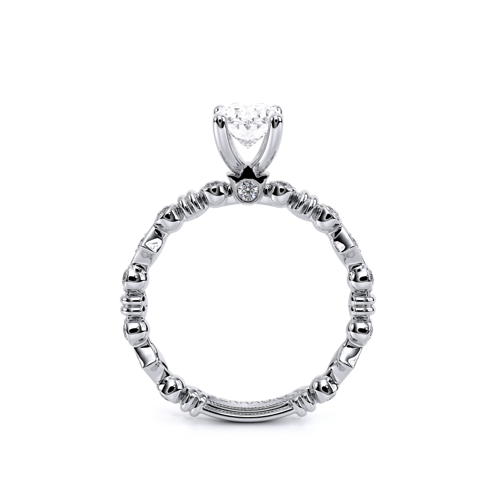 14K White Gold Renaissance-973-OV Ring
