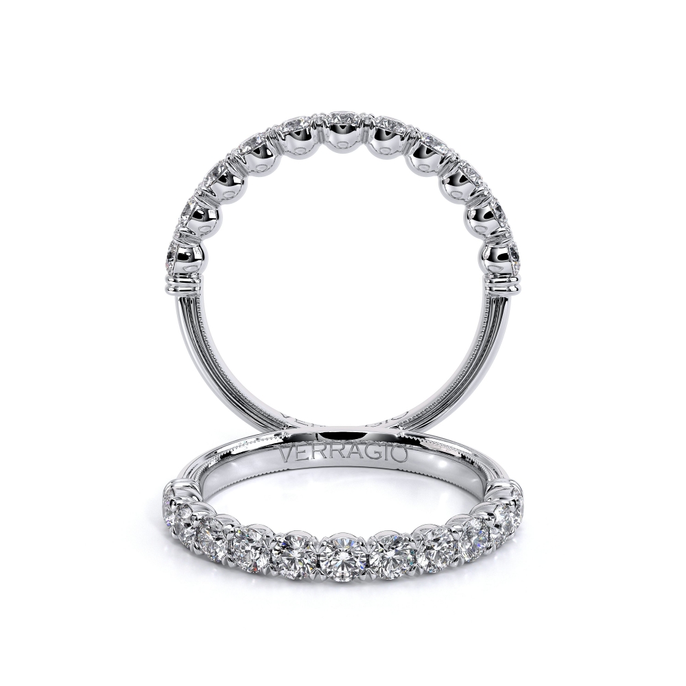 18K White Gold Renaissance-954W25 Band