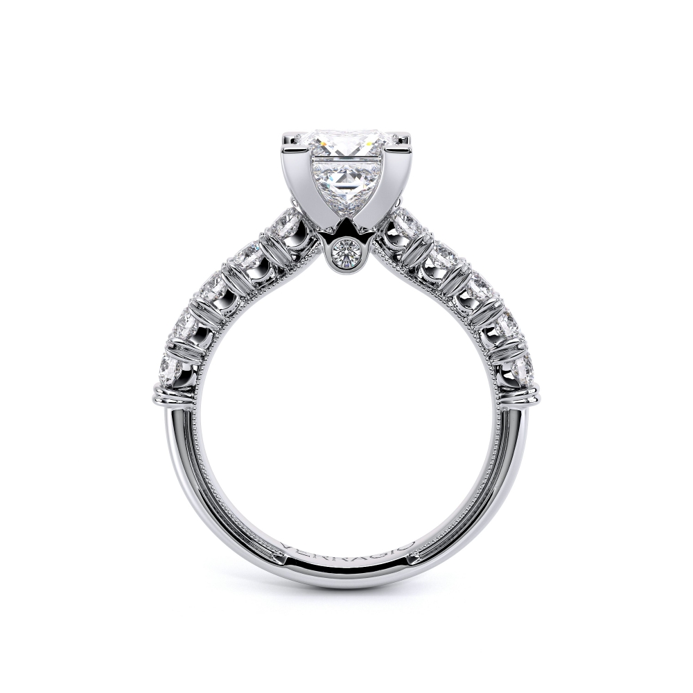 14K White Gold Renaissance-955P27 Ring