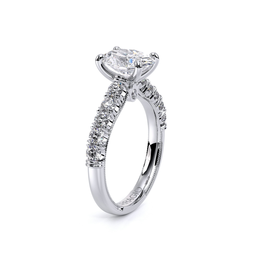 14K White Gold Renaissance-955OV27 Ring