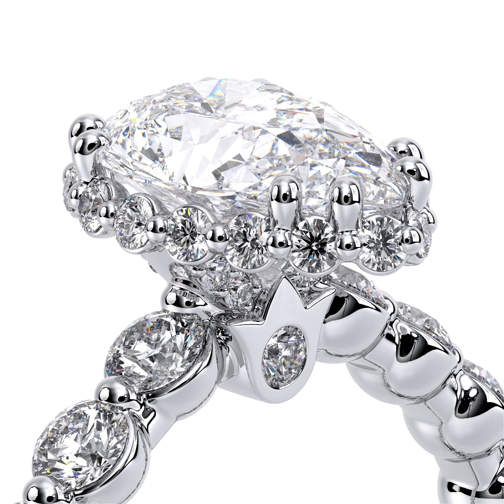 18K White Gold Renaissance-984PEAR-2.5 Ring