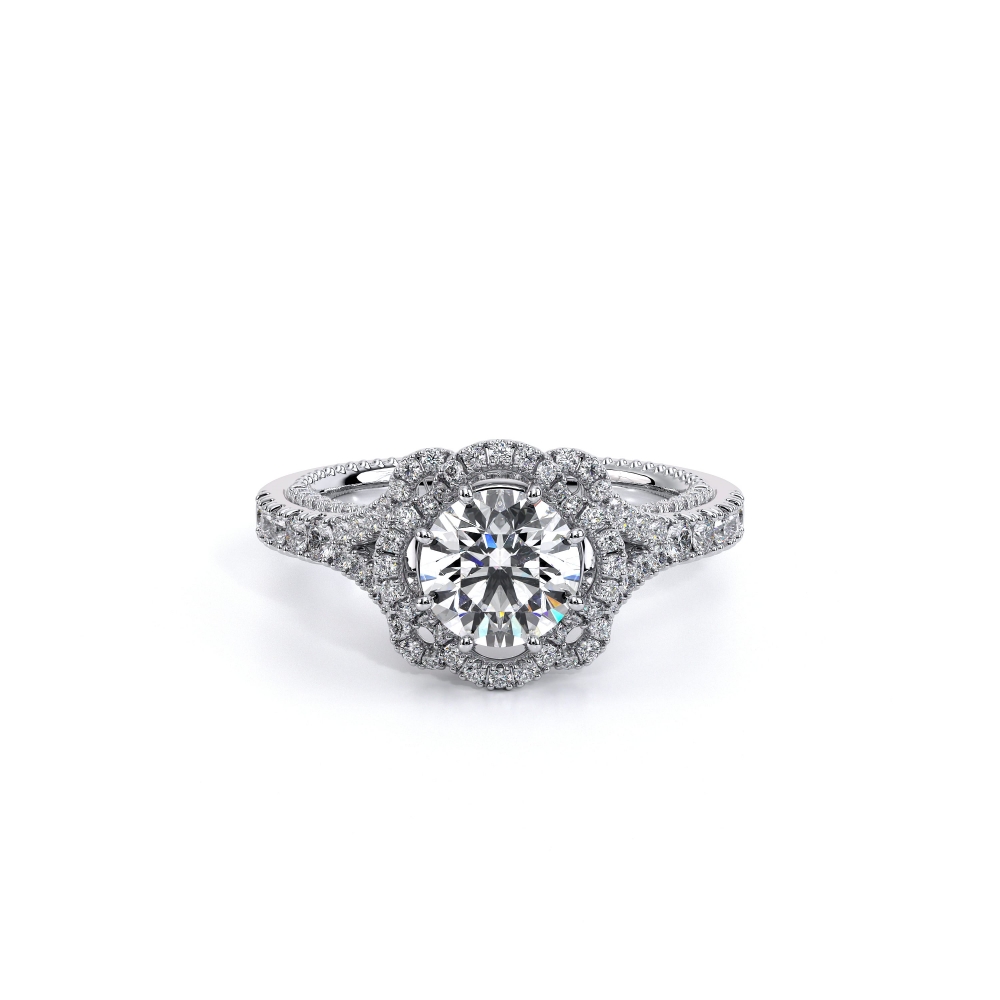 14K White Gold COUTURE-0444 Ring