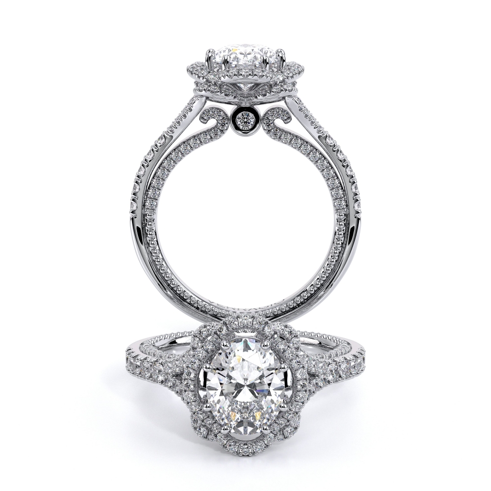 18K White Gold COUTURE-0444-OV Ring