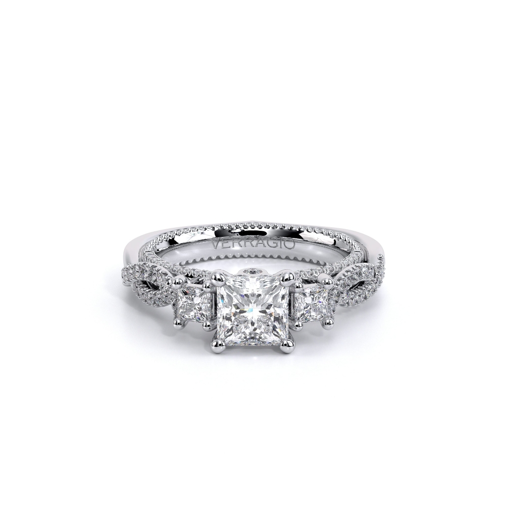 14K White Gold COUTURE-0450P Ring