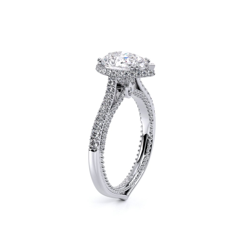 14K White Gold COUTURE-0482PS Ring