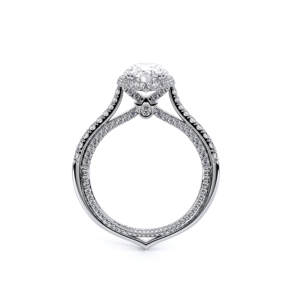 14K White Gold COUTURE-0482PS Ring