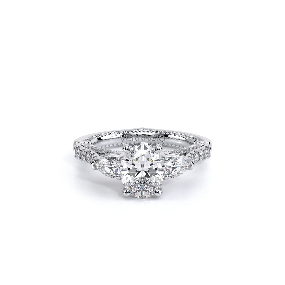 14K White Gold COUTURE-0470PS Ring