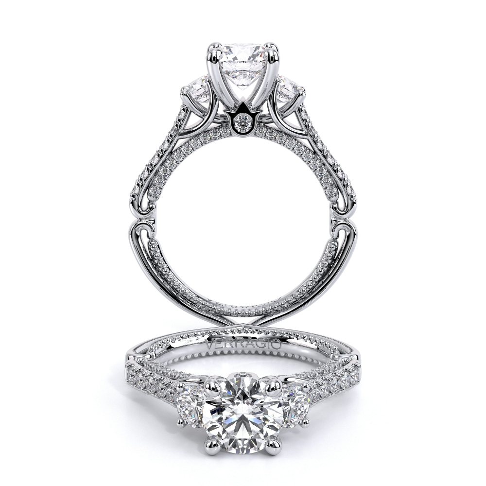 18K White Gold COUTURE-0470R Ring