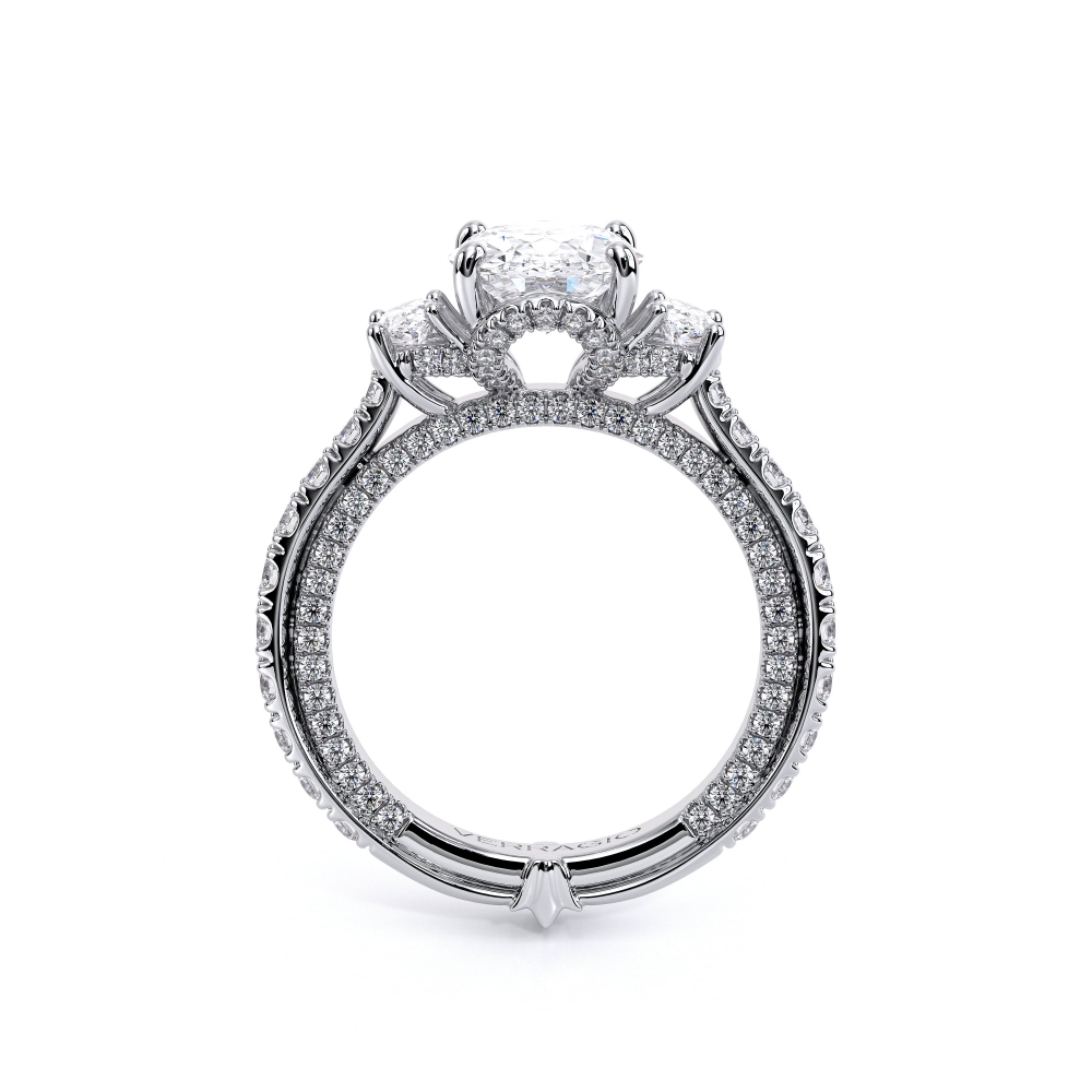 18K White Gold COUTURE-0479OV Ring