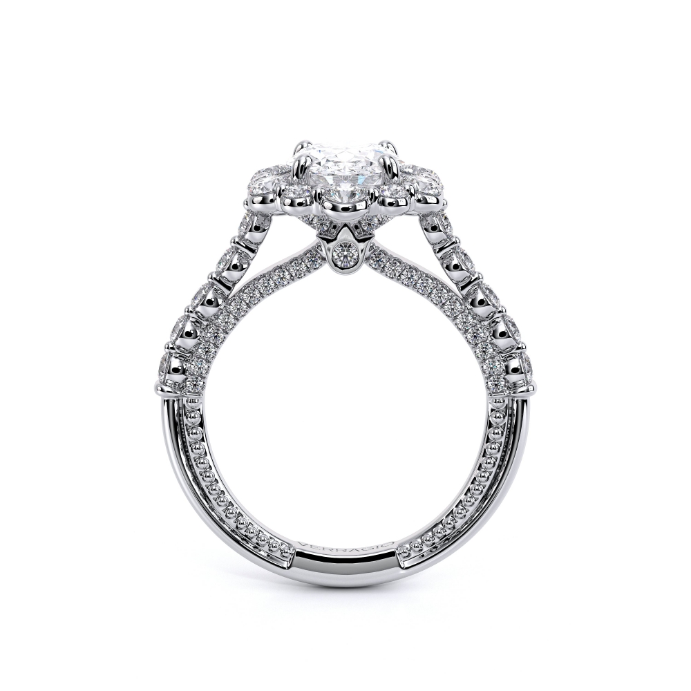 18K White Gold COUTURE-0480 OV Ring