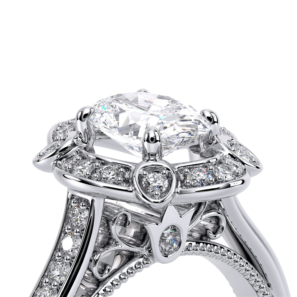 18K White Gold PARISIAN-157OV Ring