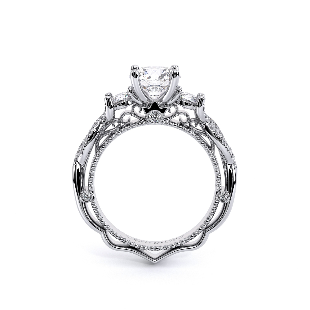 18K White Gold VENETIAN-5013R Ring