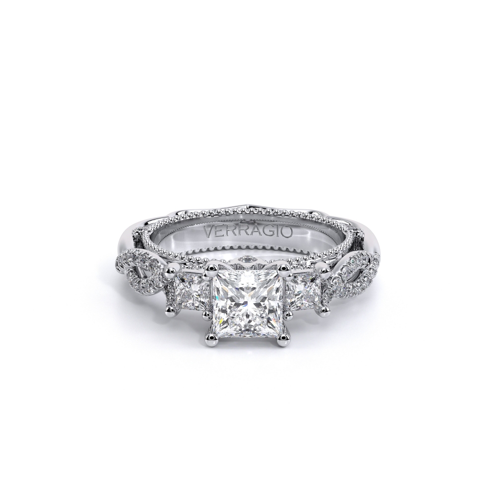 14K White Gold VENETIAN-5013P Ring