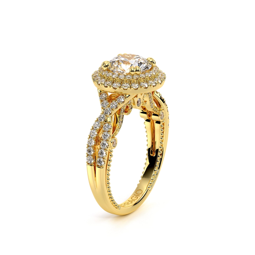 18K Yellow Gold INSIGNIA-7084R-TT Ring