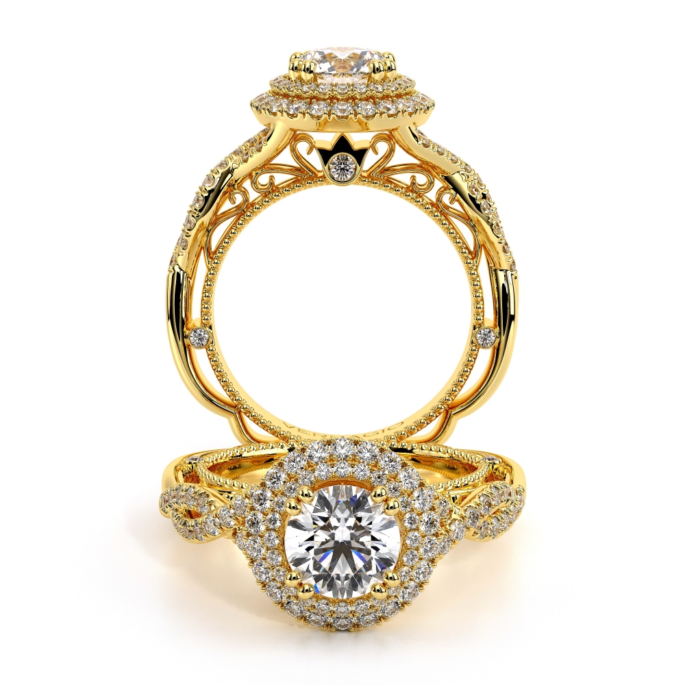 18K Yellow Gold VENETIAN-5048R Ring