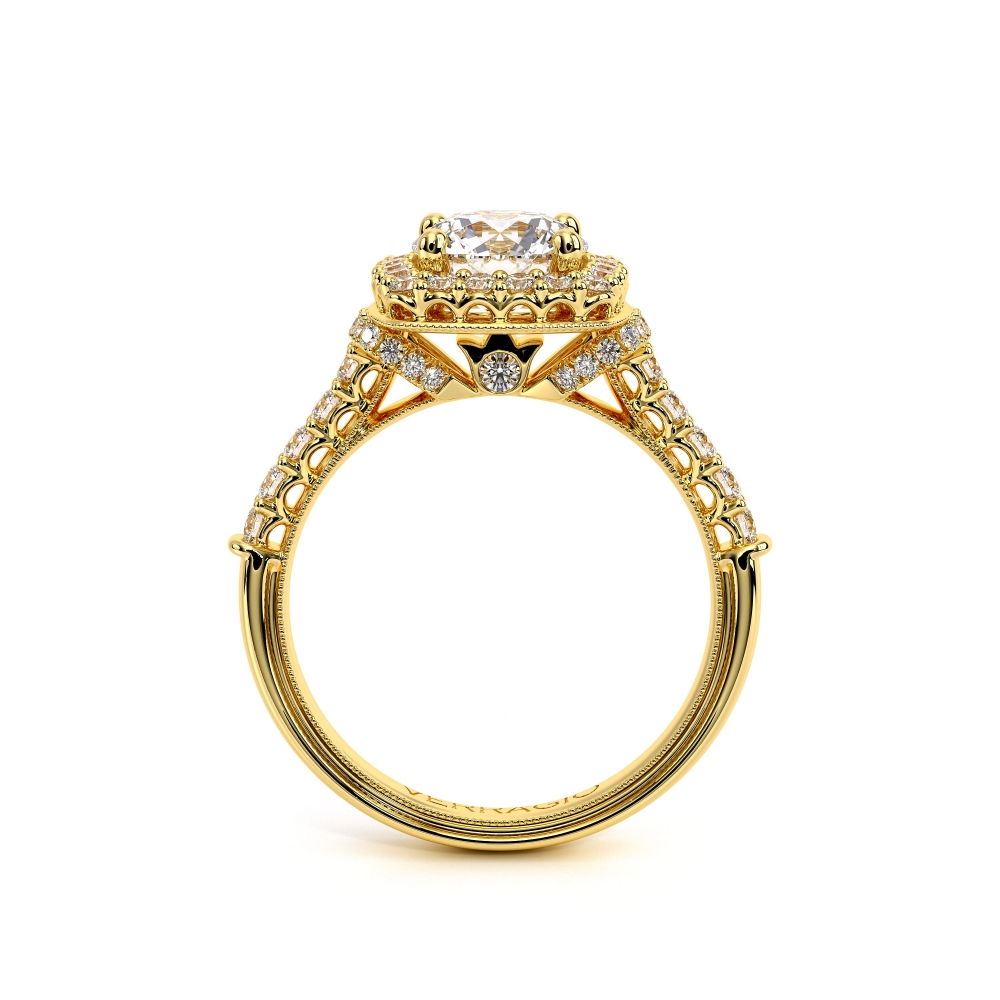 18K Yellow Gold Renaissance-908-CU7 Ring