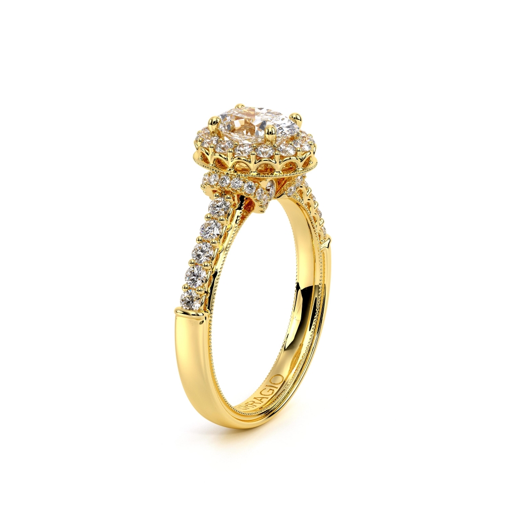18K Yellow Gold Renaissance-908OV Ring