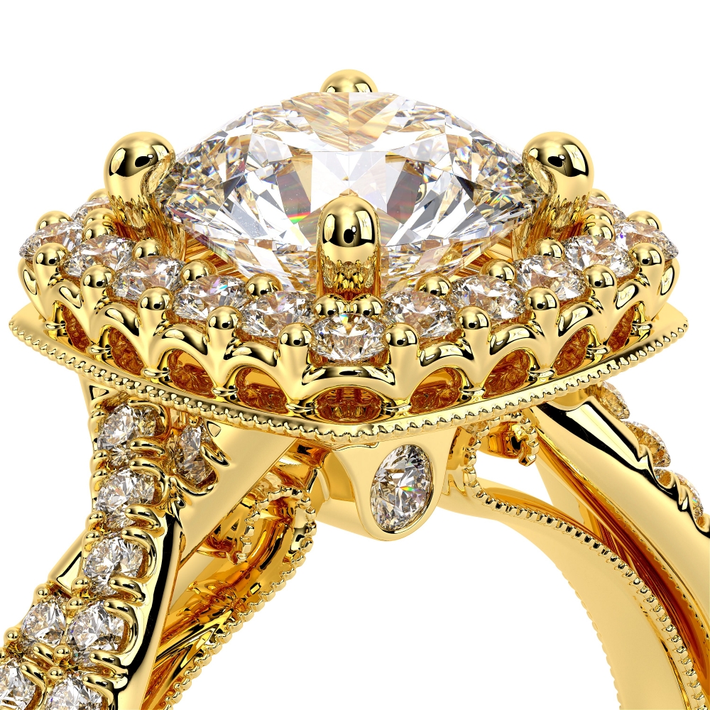 14K Yellow Gold Renaissance-918CU7 Ring