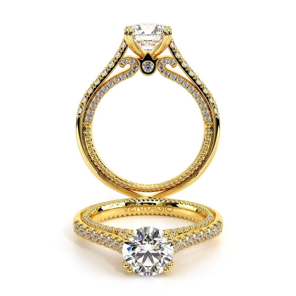 14K Yellow Gold COUTURE-0452R Ring