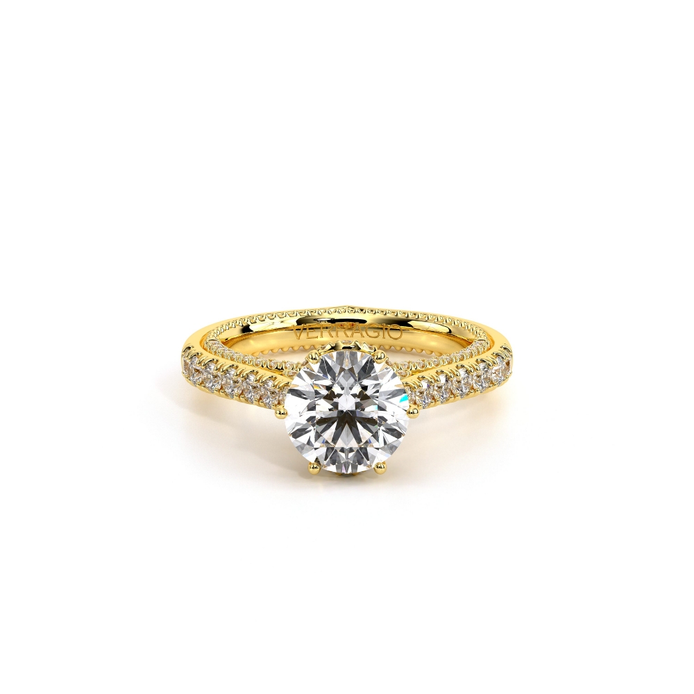 14K Yellow Gold COUTURE-0447 Ring