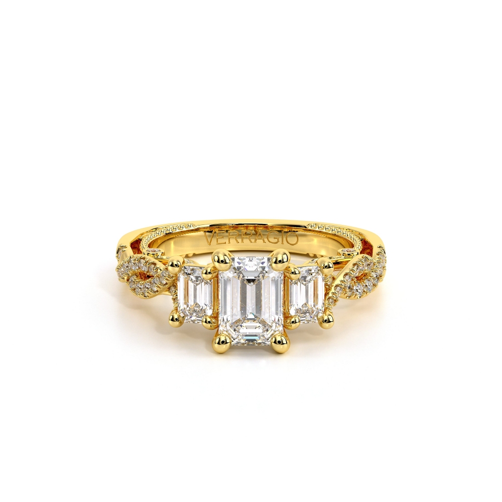 14K Yellow Gold INSIGNIA-7074EM Ring