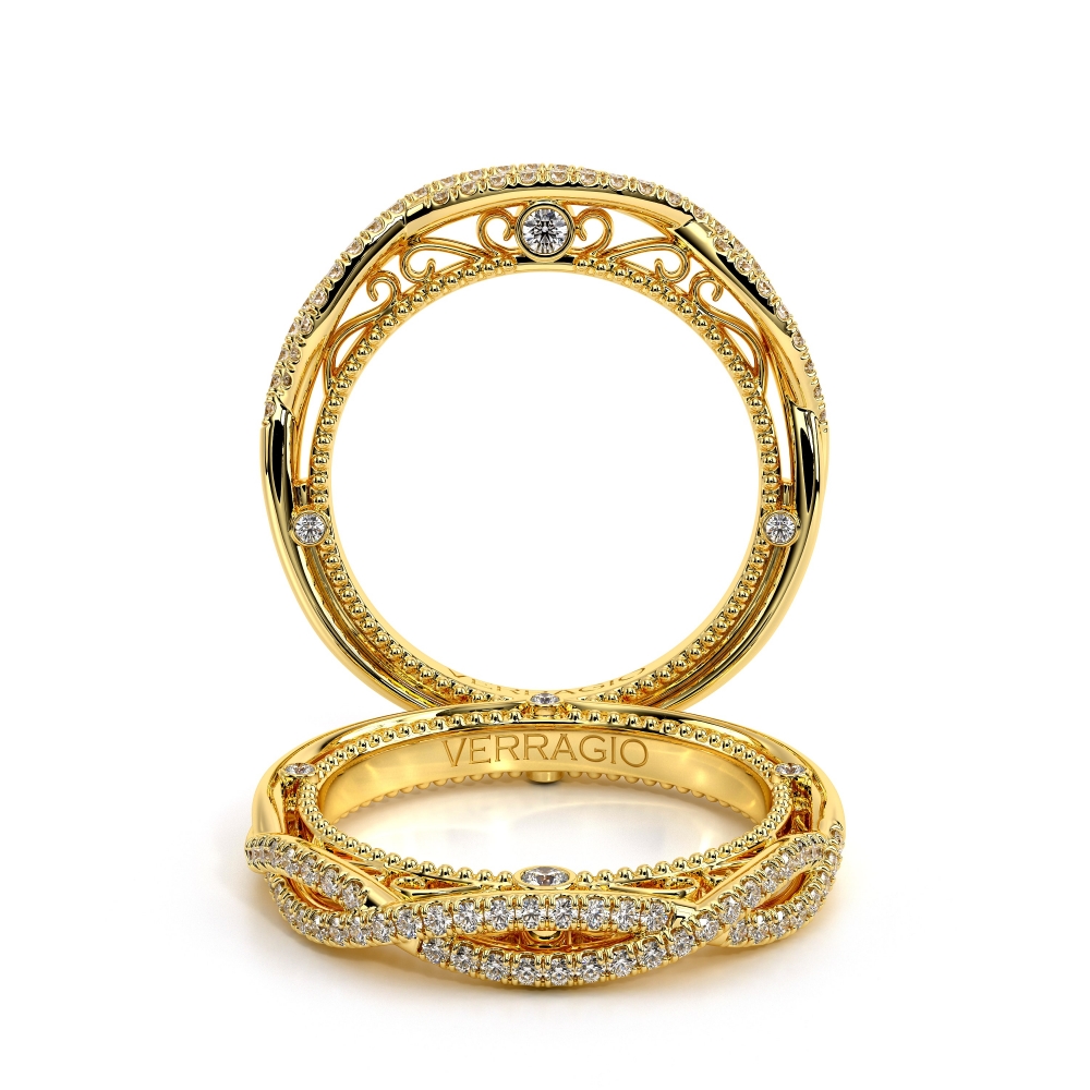 14K Yellow Gold VENETIAN-5003W Band