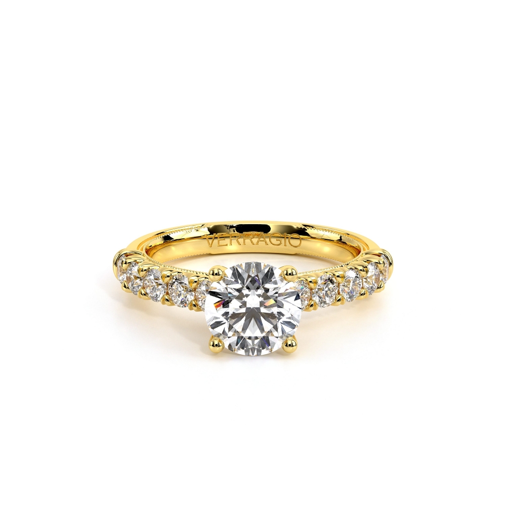 14K Yellow Gold Renaissance-955R27 Ring
