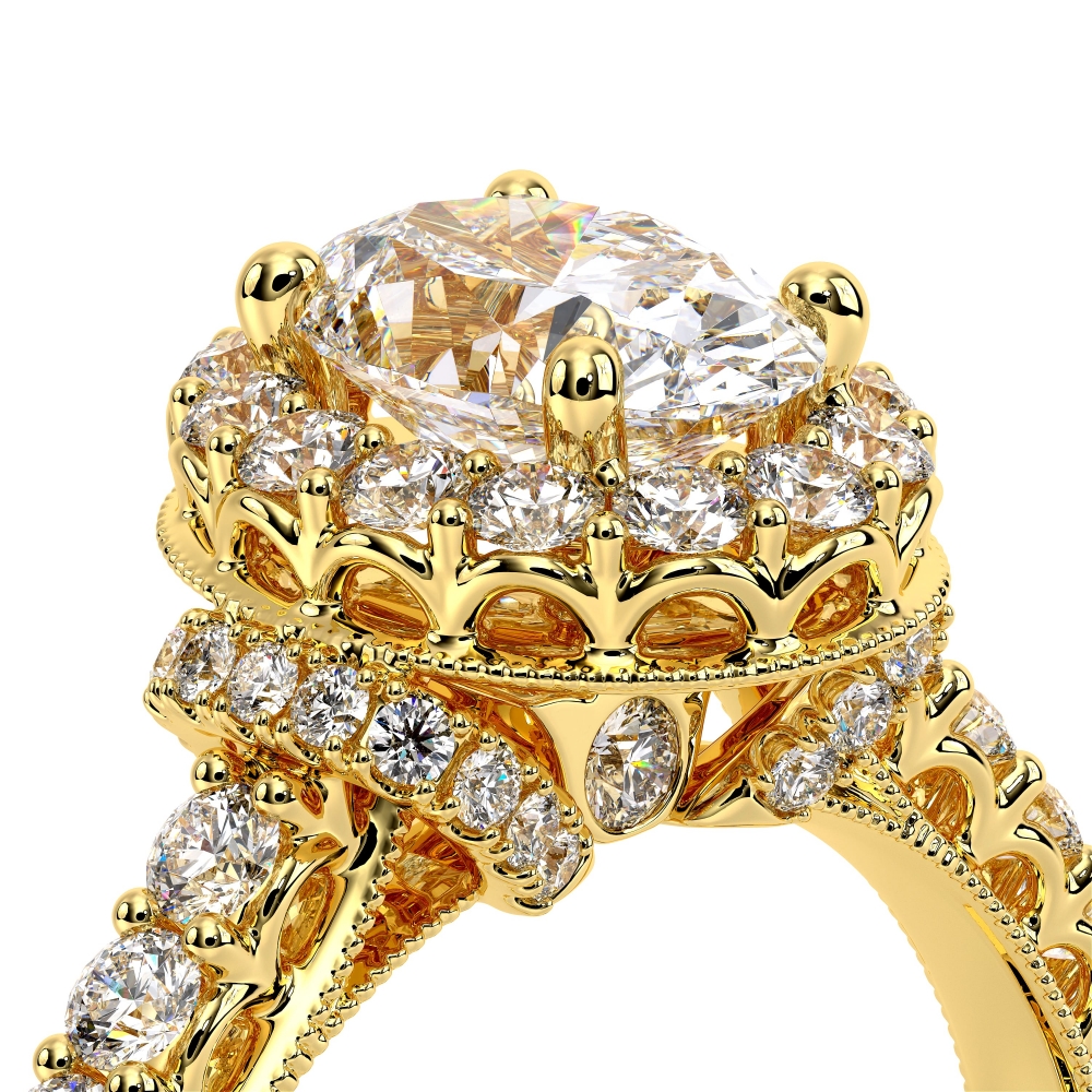 14K Yellow Gold Renaissance-908-OV Ring