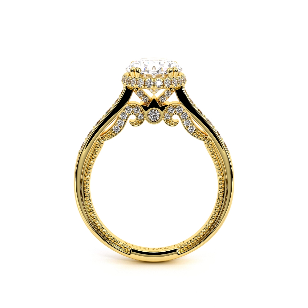 14K Yellow Gold INSIGNIA-7102OV Ring