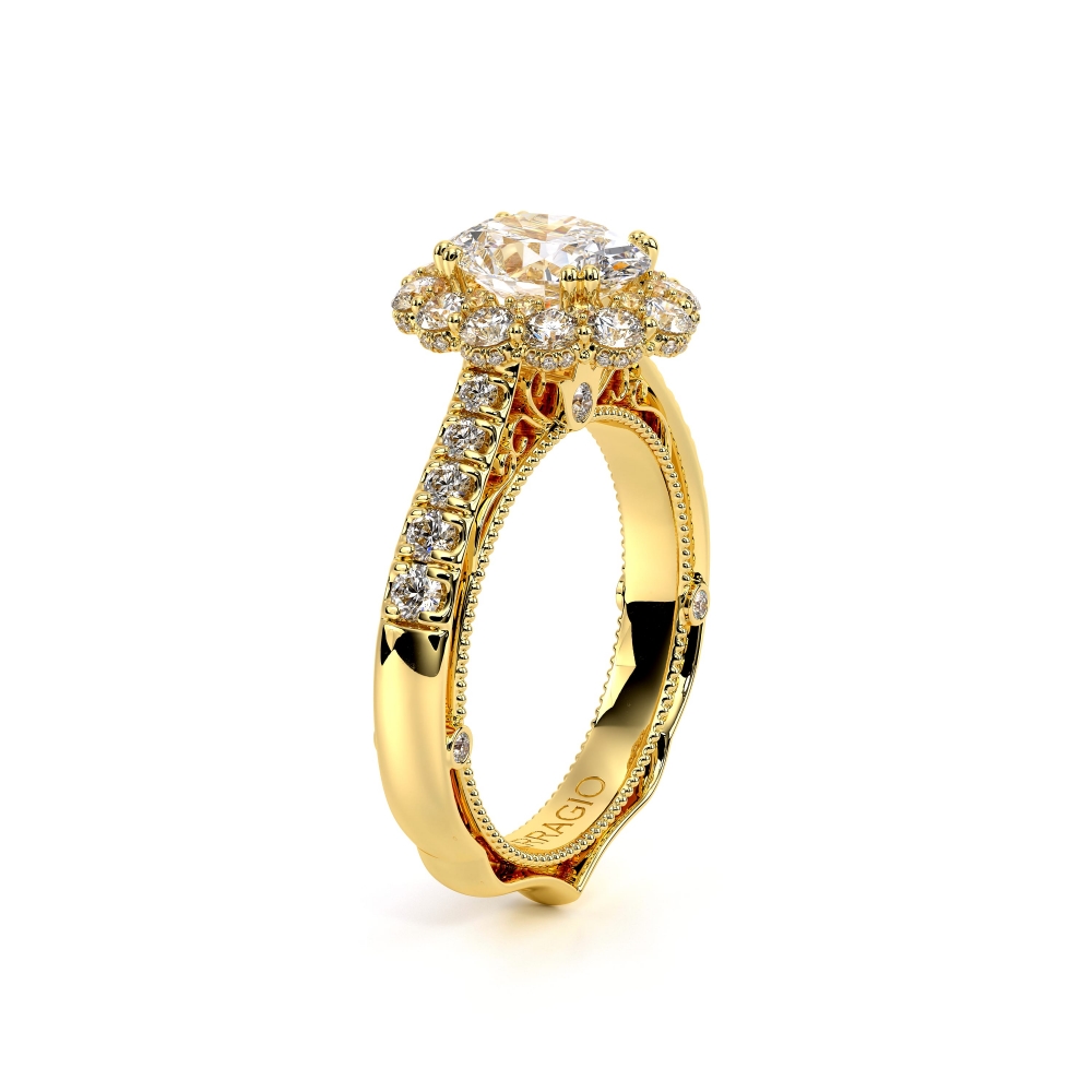 14K Yellow Gold VENETIAN-5080OV Ring