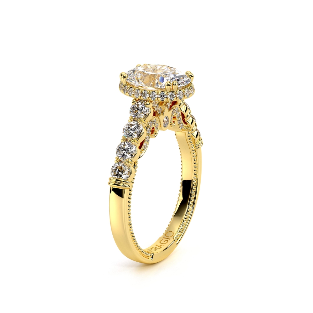 14K Yellow Gold INSIGNIA-7100OV Ring