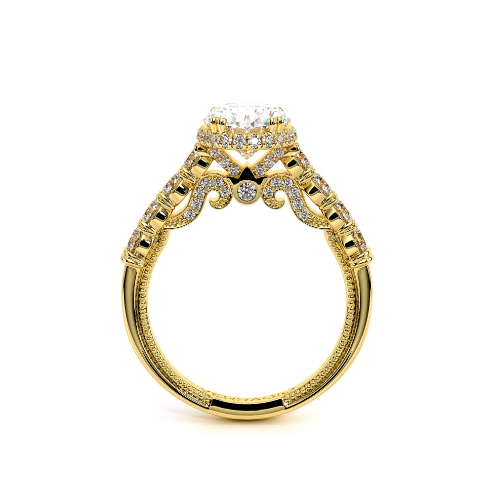 14K Yellow Gold INSIGNIA-7100OV Ring