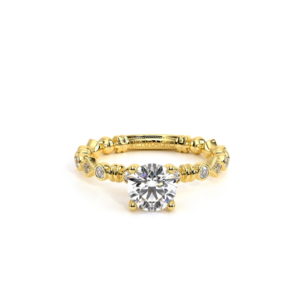 18K Yellow Gold Renaissance-973-R Ring