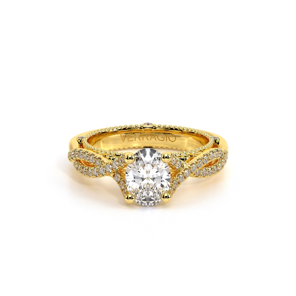 18K Yellow Gold VENETIAN-5003OV Ring