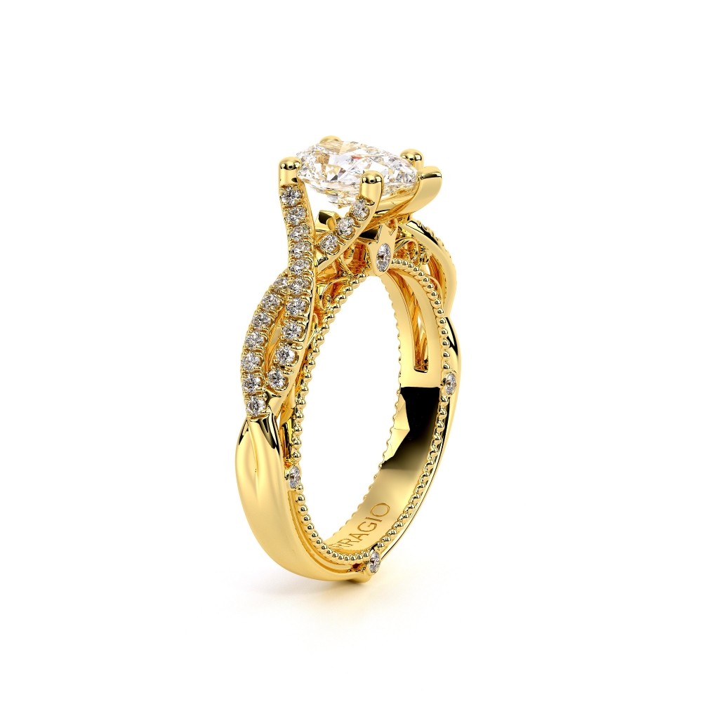 18K Yellow Gold VENETIAN-5003PEAR Ring
