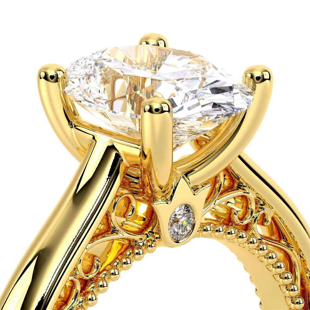 18K Yellow Gold VENETIAN-5047OV Ring
