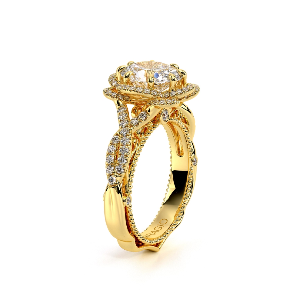 18K Yellow Gold VENETIAN-5051OV Ring
