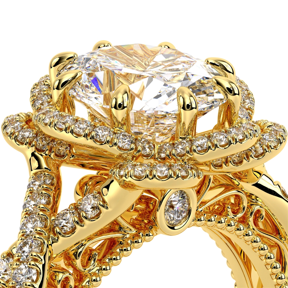 18K Yellow Gold VENETIAN-5051OV Ring