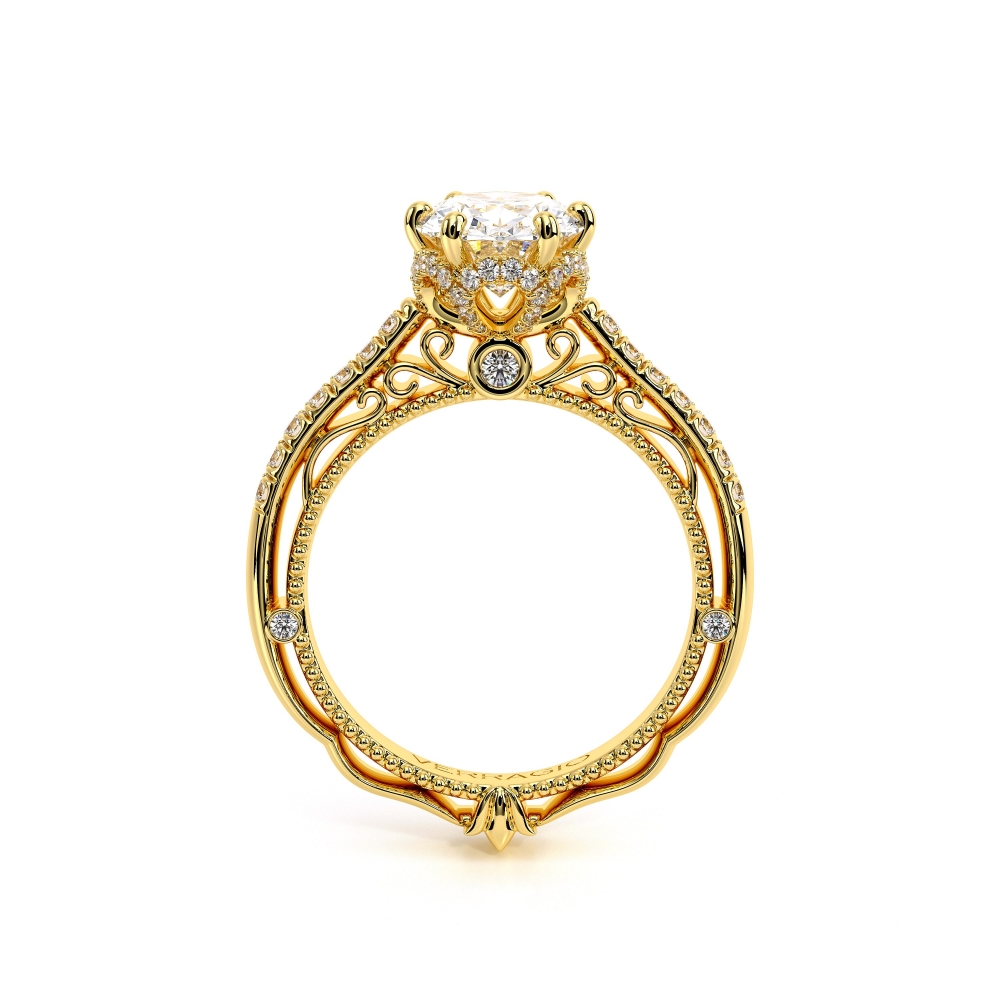 18K Yellow Gold VENETIAN-5052OV Ring