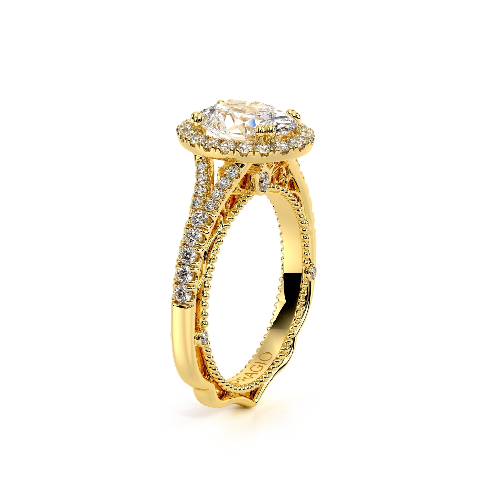 14K Yellow Gold VENETIAN-5057OV Ring