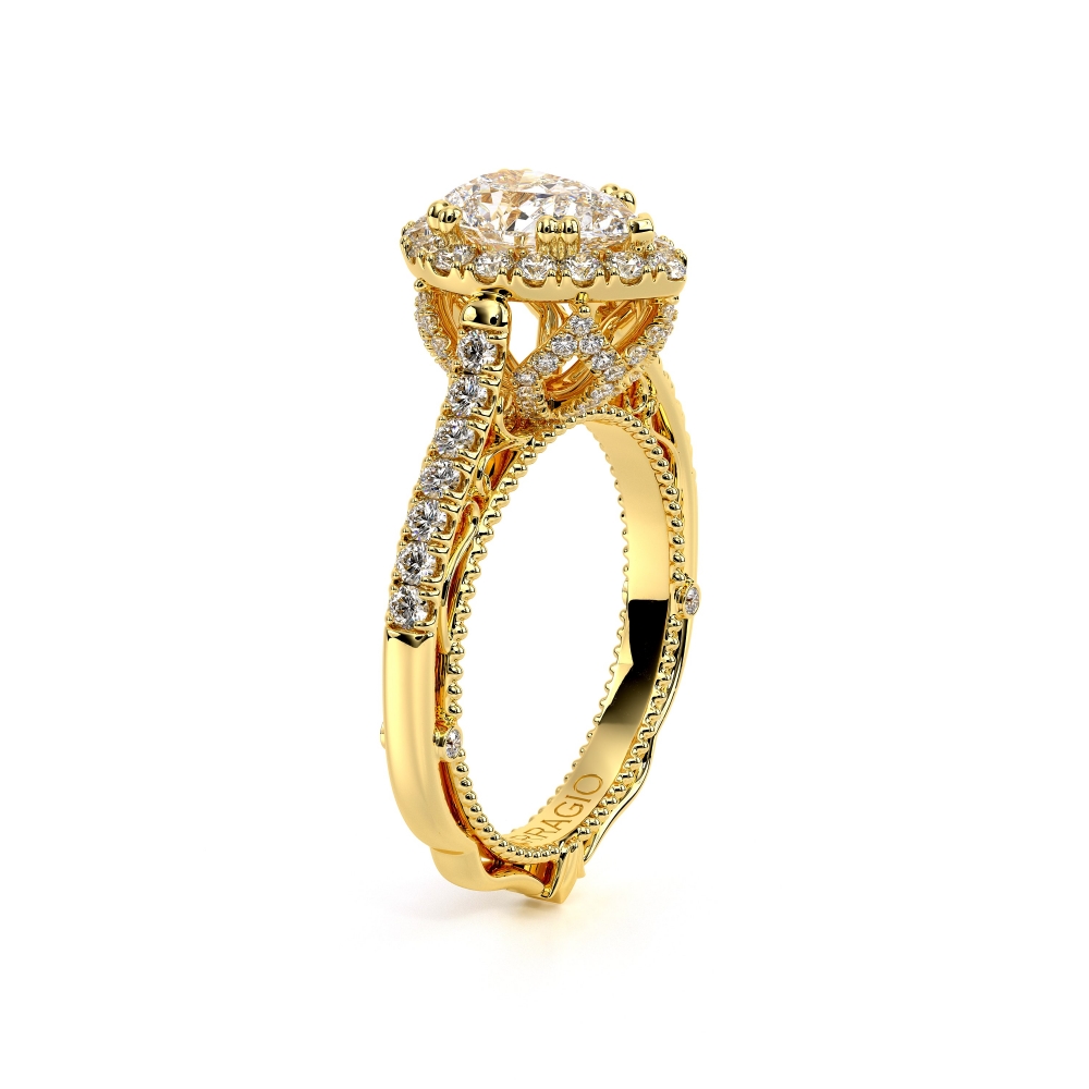 18K Yellow Gold VENETIAN-5061PEAR Ring