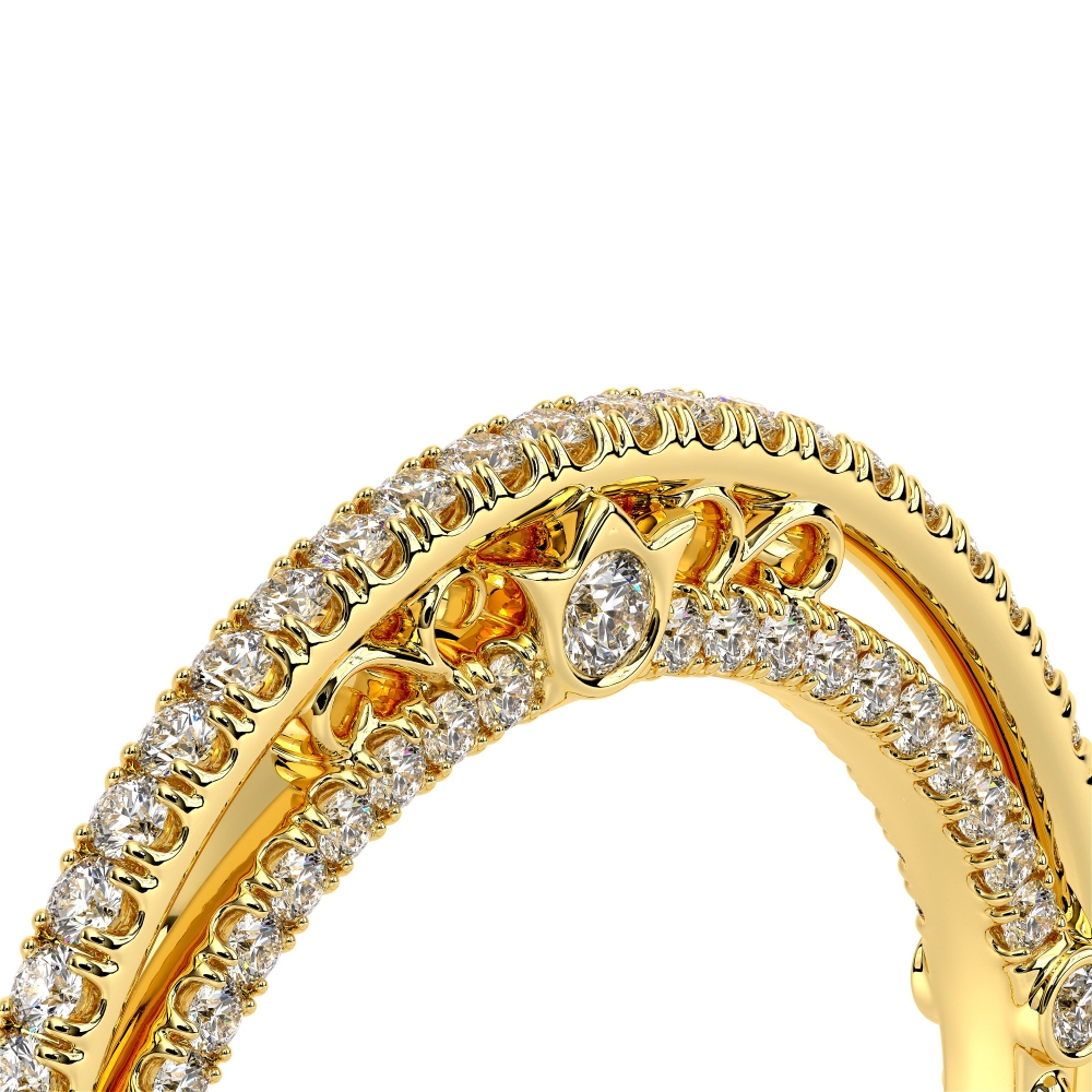 14K Yellow Gold VENETIAN-5066WSB Ring