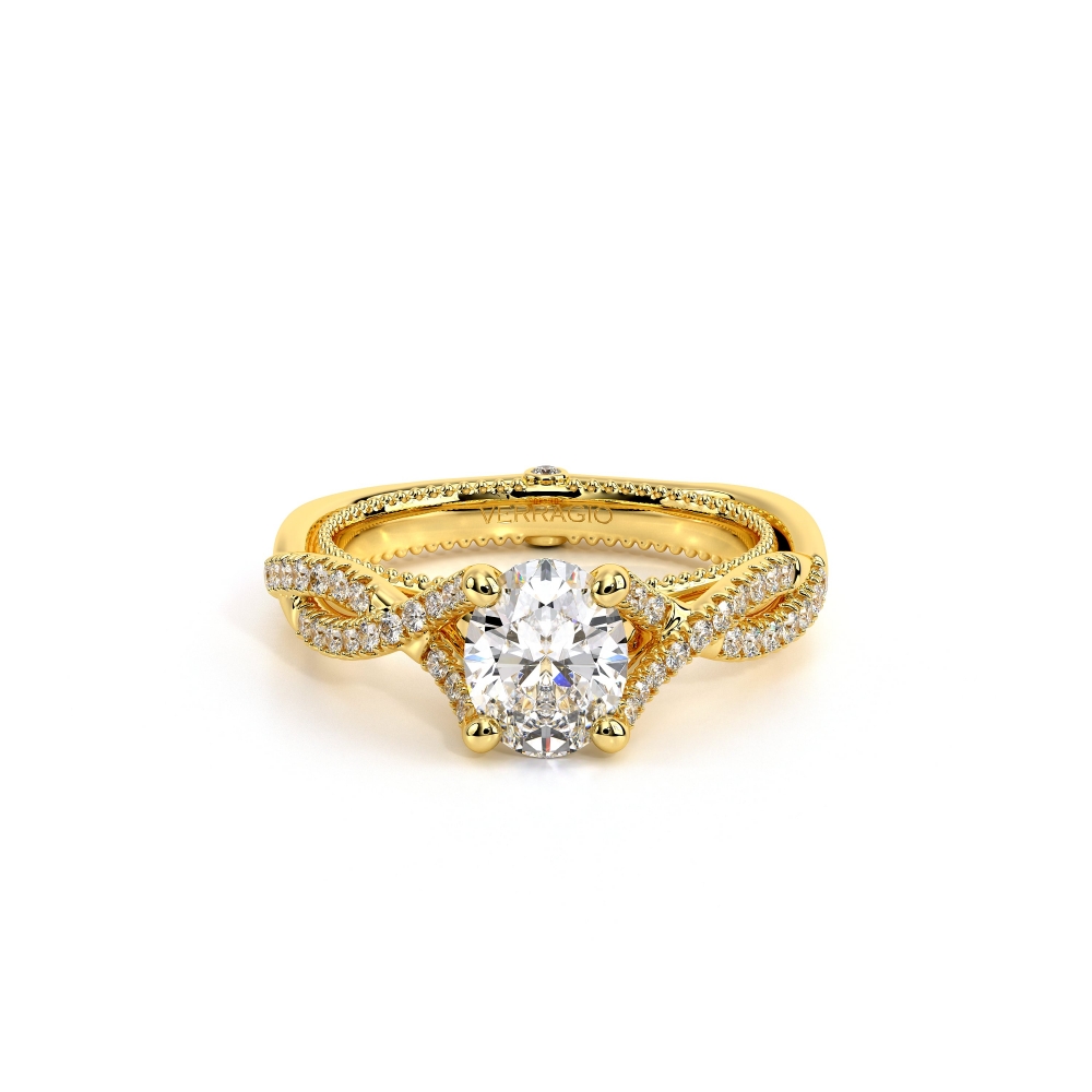 14K Yellow Gold COUTURE-0421OV Ring