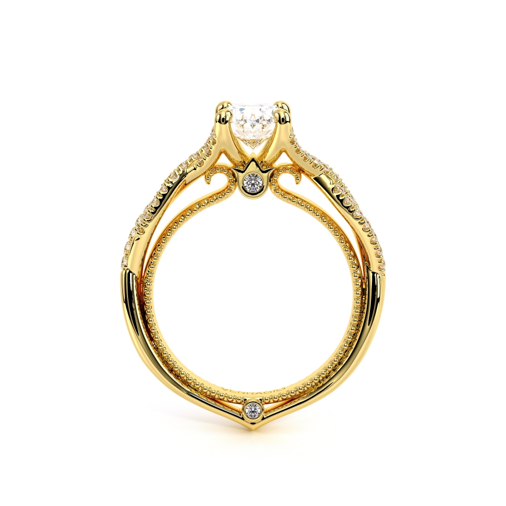 14K Yellow Gold COUTURE-0421OV Ring