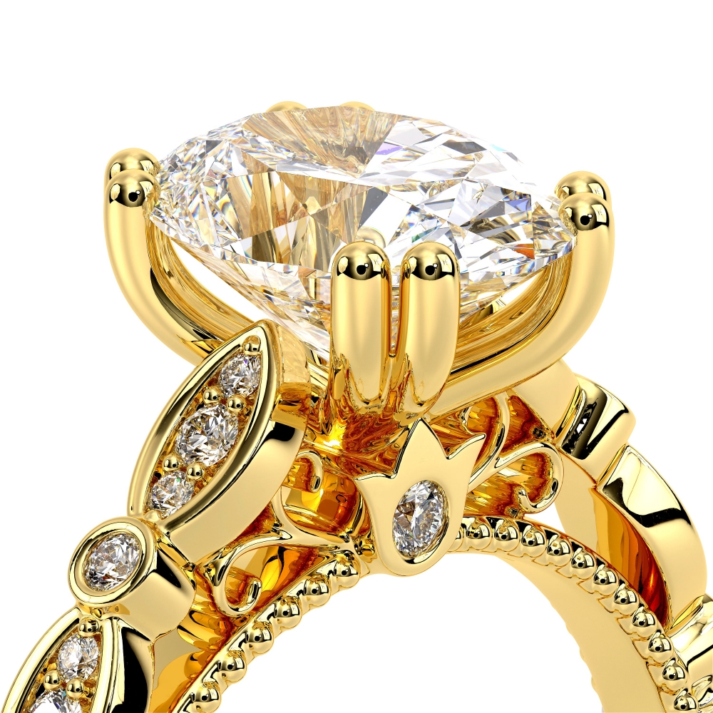 14K Yellow Gold PARISIAN-100OV Ring