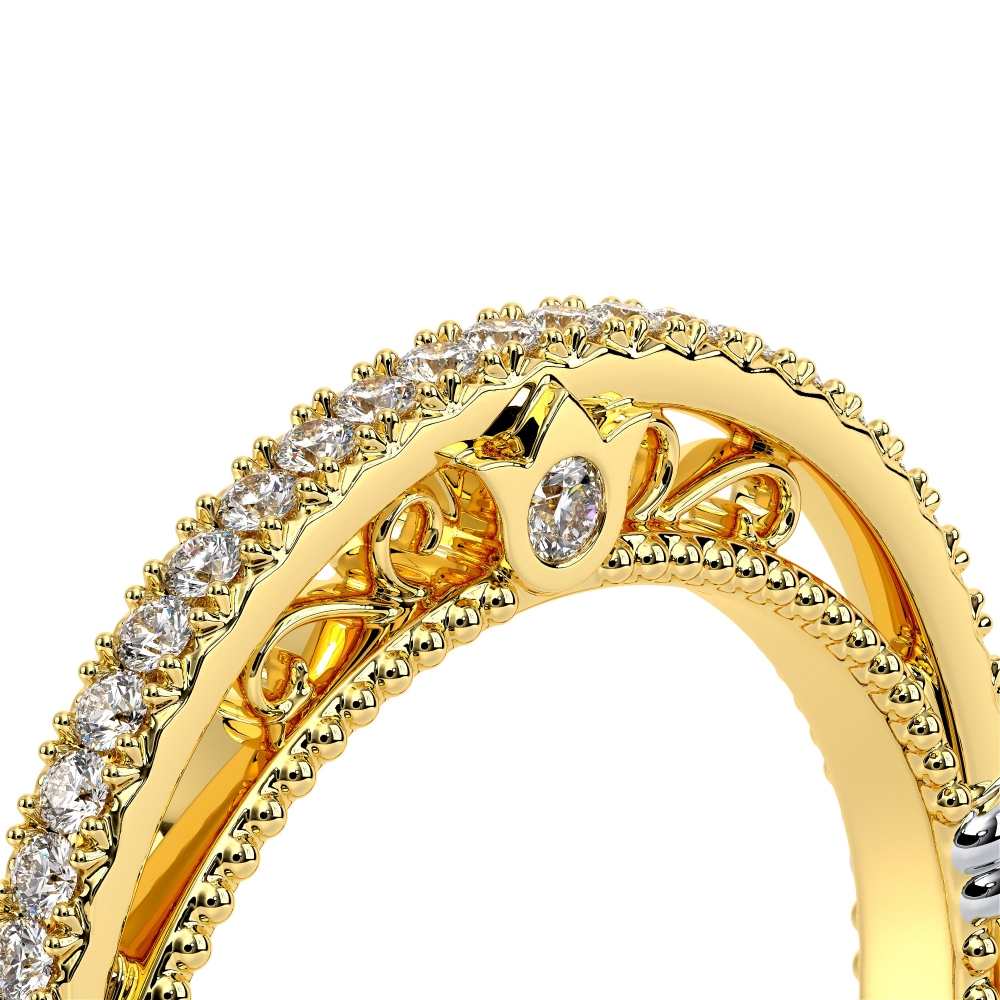 18K Yellow Gold PARISIAN-105WSB Band